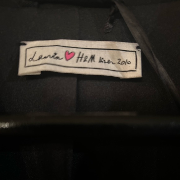 Lanvin x H&M 2010 Black Wool Tuxedo Blazer in a size UK 16 US 12 - Picture 12 of 15